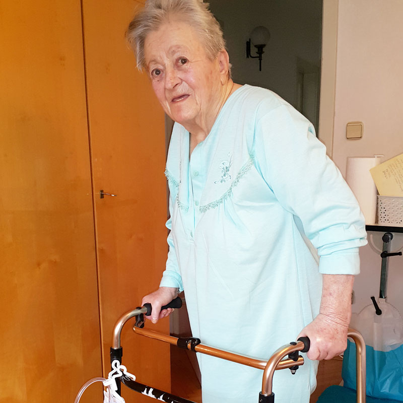Gospa Marija: po amputaciji noge